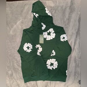 Denim Tears Olive Green Hoodie